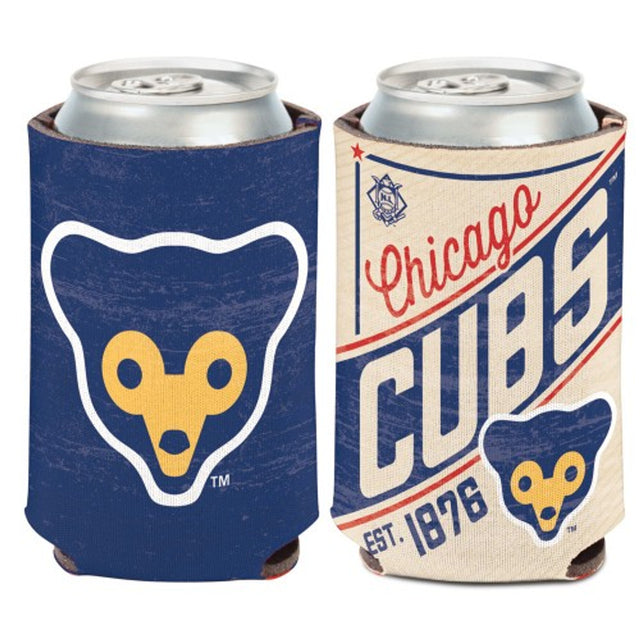 Enfriador de latas de diseño vintage de los Chicago Cubs