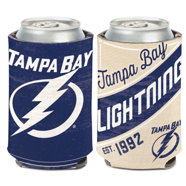 Enfriador de latas de Tampa Bay Lightning, diseño vintage