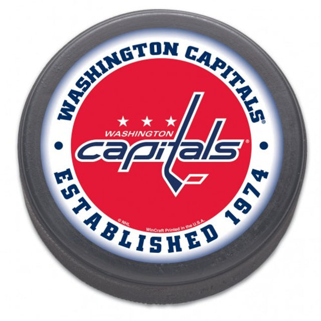 Disco de hockey de los Washington Capitals, creado en 1974 (a granel)