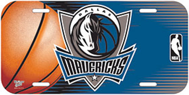 Dallas Mavericks License Plate