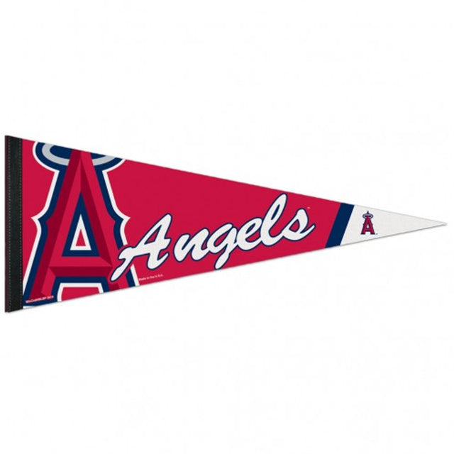 Banderín de los Ángeles Angels de 12 x 30, estilo premium