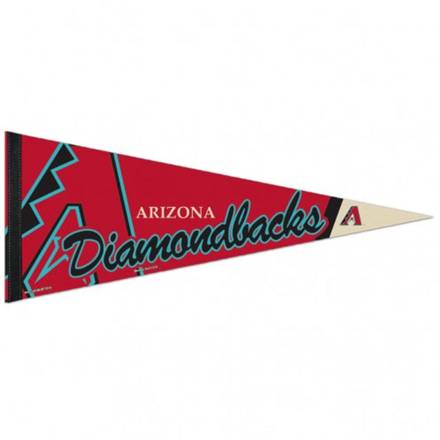 Banderín de los Arizona Diamondbacks de 12 x 30, estilo premium