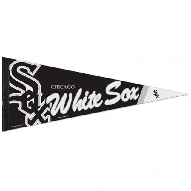 Banderín de los White Sox de Chicago de 12 x 30, estilo premium