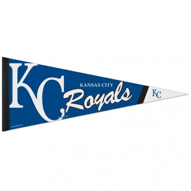 Banderín de los Kansas City Royals de 12 x 30, estilo premium