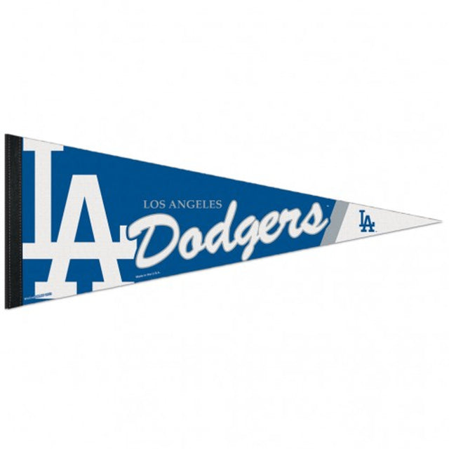 Banderín de los Dodgers de Los Ángeles de 12 x 30 cm, estilo premium