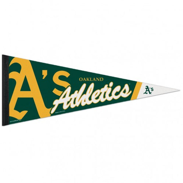 Banderín de los Atléticos de Oakland, estilo premium, 12 x 30