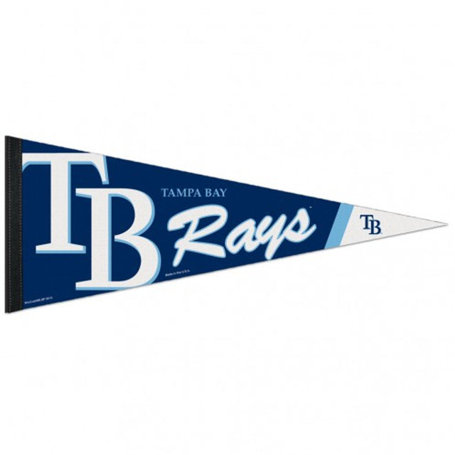 Banderín de los Tampa Bay Rays de 12 x 30, estilo premium