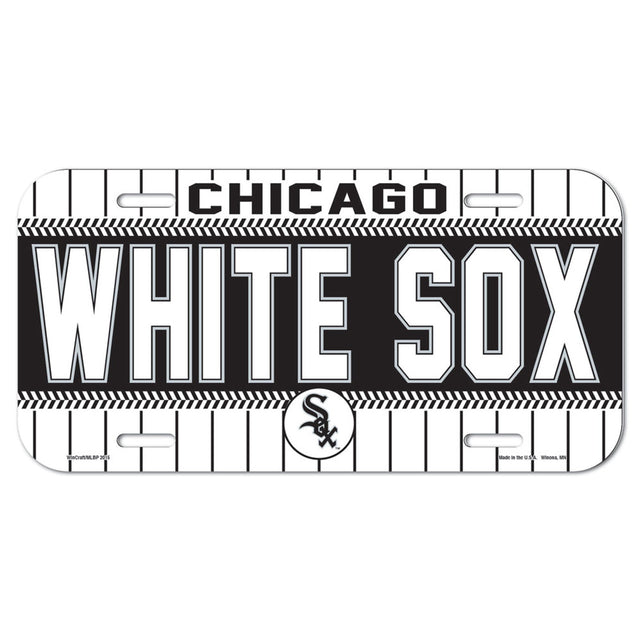 Matrícula de plástico de los Chicago White Sox