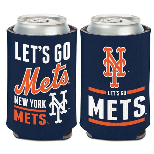 Diseño del eslogan del enfriador de latas de los Mets de Nueva York