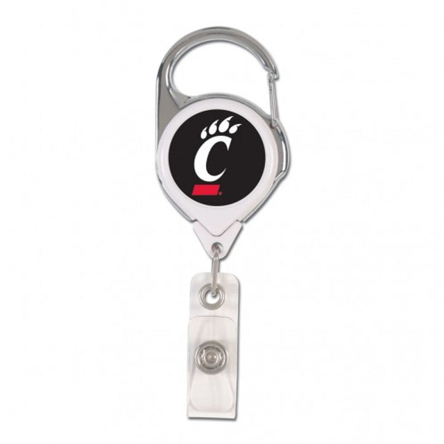 Porta credencial retráctil premium de los Cincinnati Bearcats