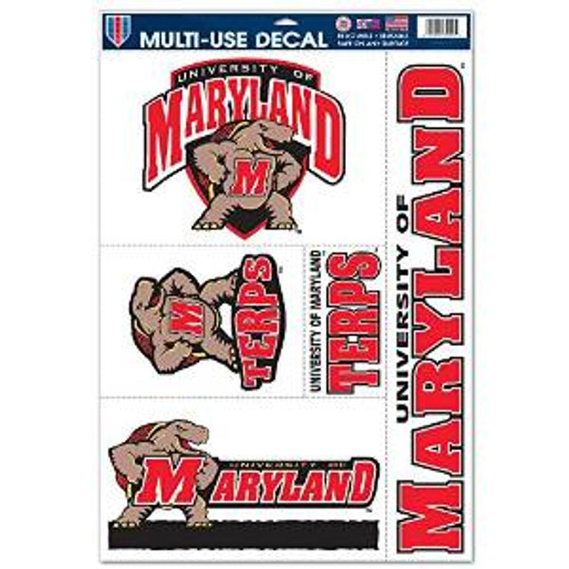 Maryland Terrapins Decal 11x17 Multi Use