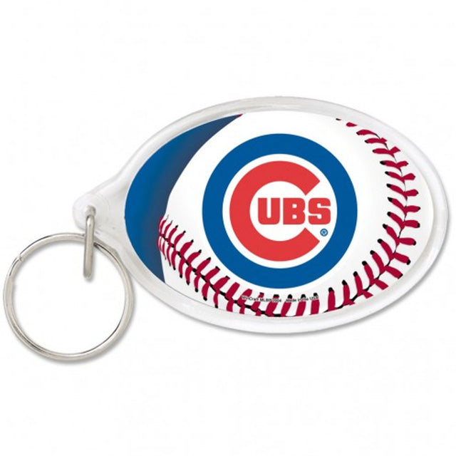 Chicago Cubs Key Ring Acrylic Carded