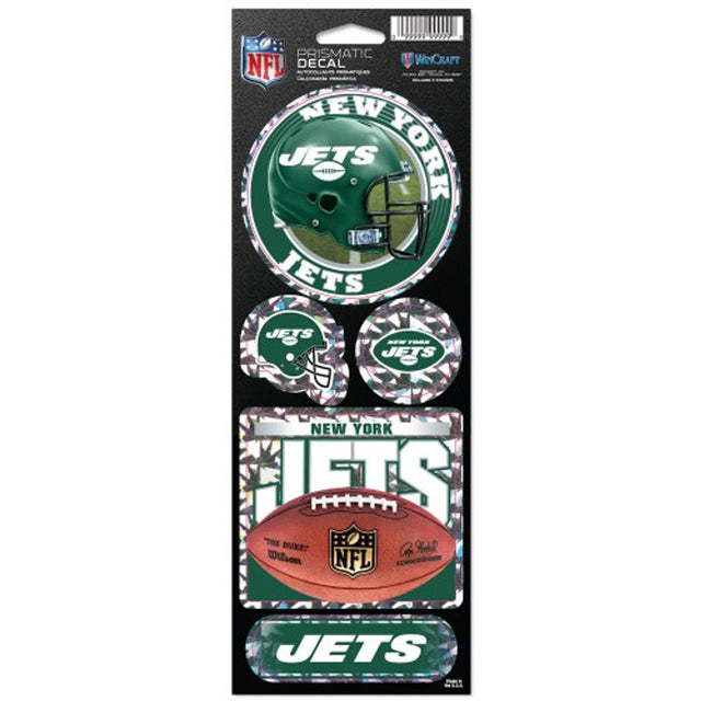 Pegatinas prismáticas de los New York Jets