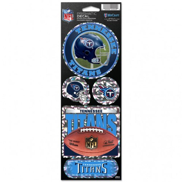 Pegatinas prismáticas de los Tennessee Titans