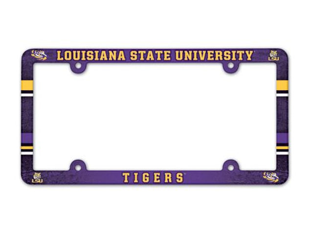 Marco para matrícula de los LSU Tigers (a todo color)