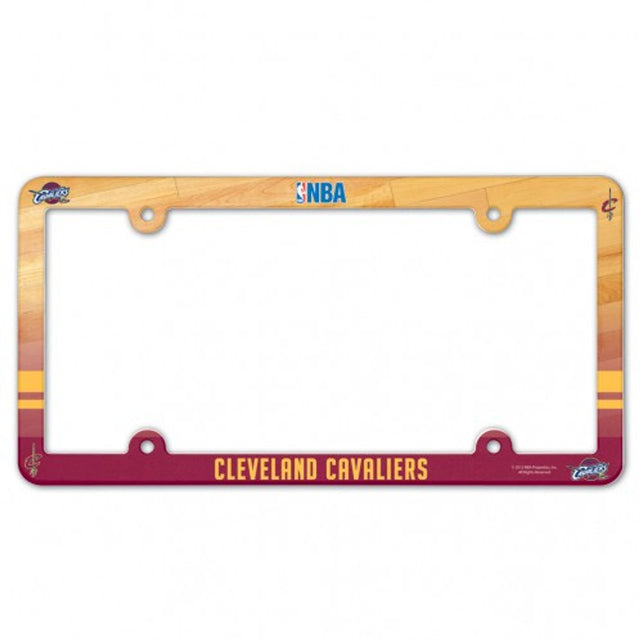 Cleveland Cavaliers Plastic Full Color License Plate Frame