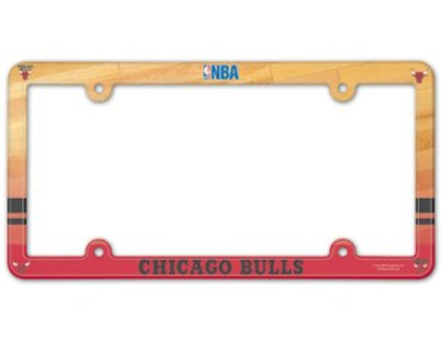 Marco para matrícula de los Chicago Bulls (a todo color)