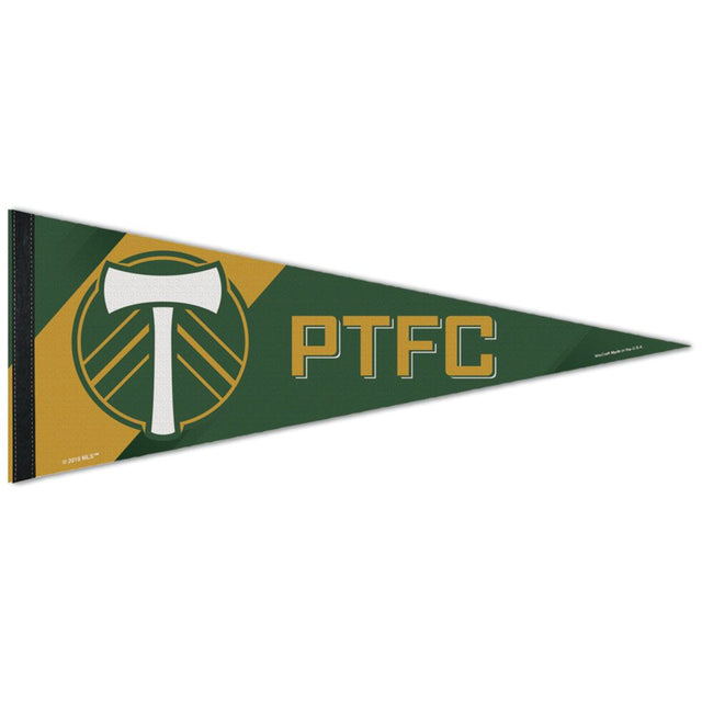 Banderín de Portland Timbers de 12 x 30, estilo premium