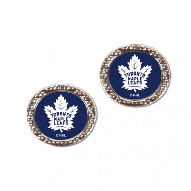 Pendientes estilo poste de los Toronto Maple Leafs