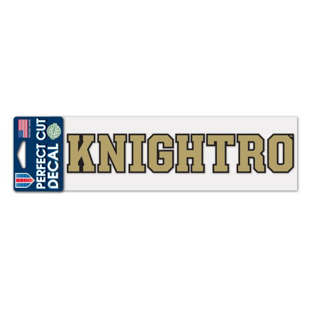 UCF Knights 完美切割贴花 3 英寸 x 10 英寸