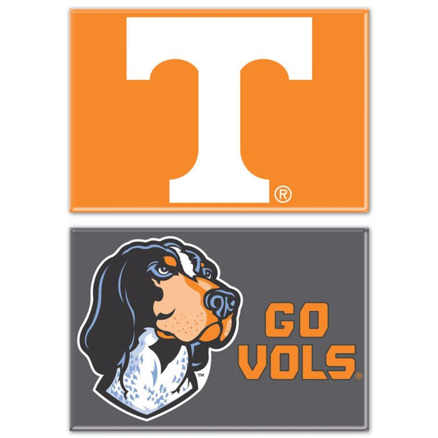 Tennessee Volunteers Rectangle Magnet, 2pack 2" x 3"