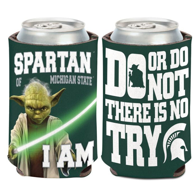 Michigan State Spartans / Star Wars YODA Can Cooler 12 oz.