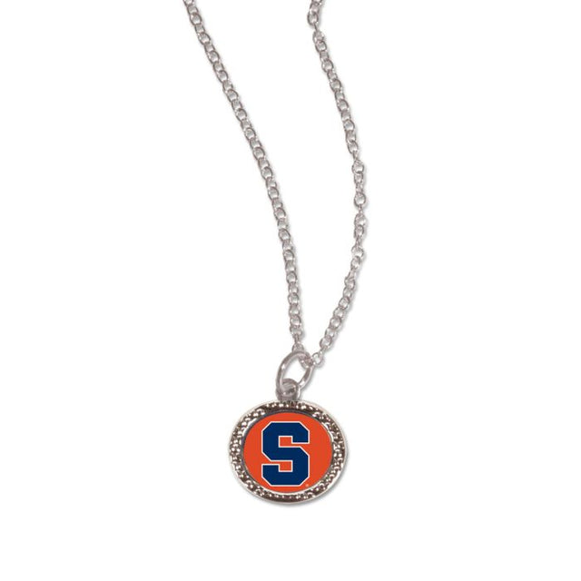 Syracuse Orange Bracelet w/Charm Jewelry Carded