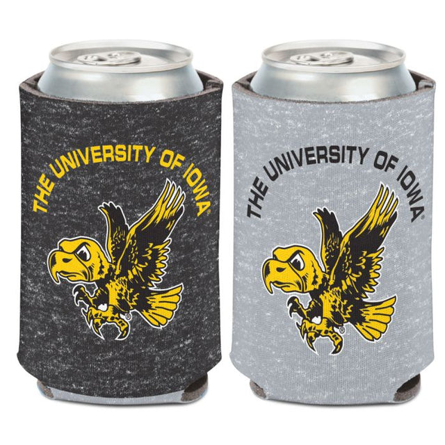 Iowa Hawkeyes / Vintage Collegiate LA UNIVERSIDAD DE IOWA - Enfriador de latas RETRO de 12 oz.