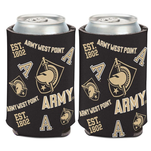 Refrigerador de latas Army Black Knights con estampado disperso