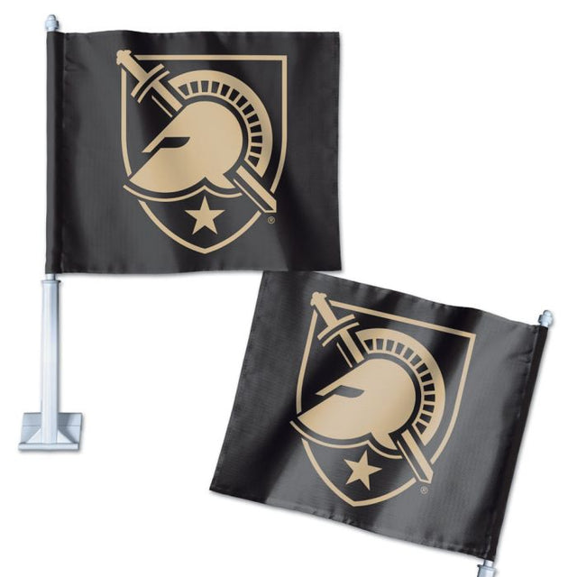 Bandera para auto de los Caballeros Negros del Ejército, 11,75" x 14"