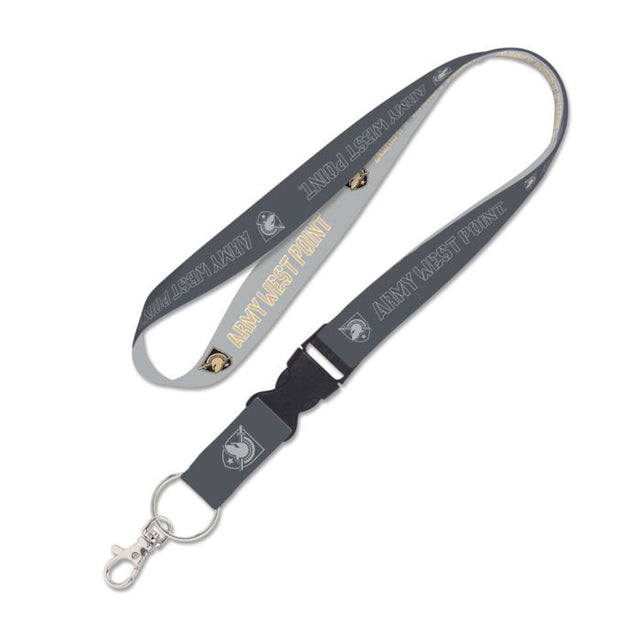 Army Black Knights Charcoal Lanyard w/detachable buckle 1"