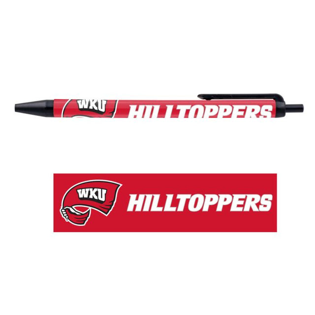 Bolígrafos Hilltoppers de Western Kentucky, paquete de 5