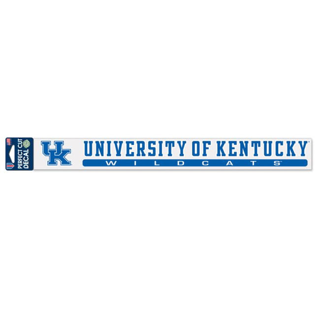 Kentucky Wildcats Perfect Cut Decals 2" x 17"