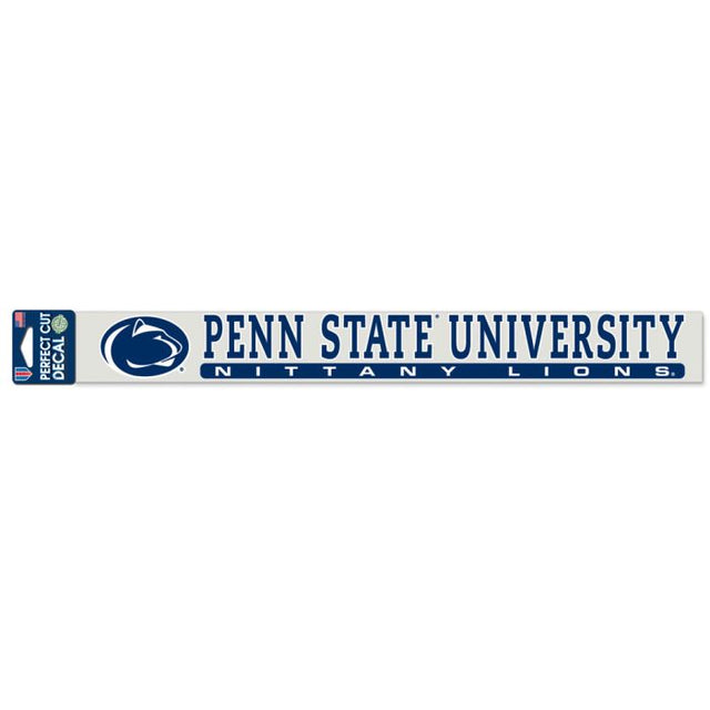 Penn State Nittany Lions Perfect Cut Decals 2" x 17"