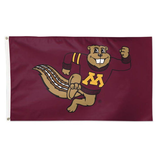 Bandera de lujo de los Minnesota Golden Gophers, 3 x 5 pies