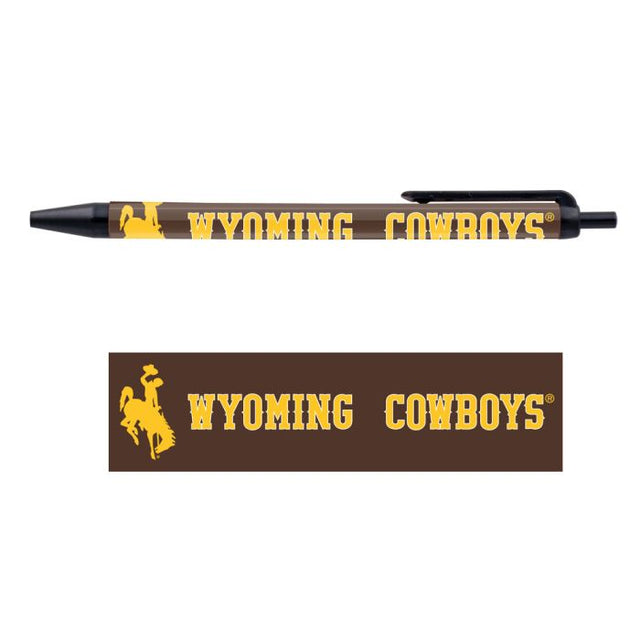 Paquete de 5 bolígrafos de los Wyoming Cowboys