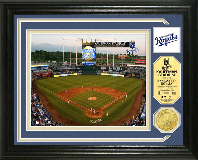 Moneda única de la serie Stadium de los Kansas City Royals, foto de Mint