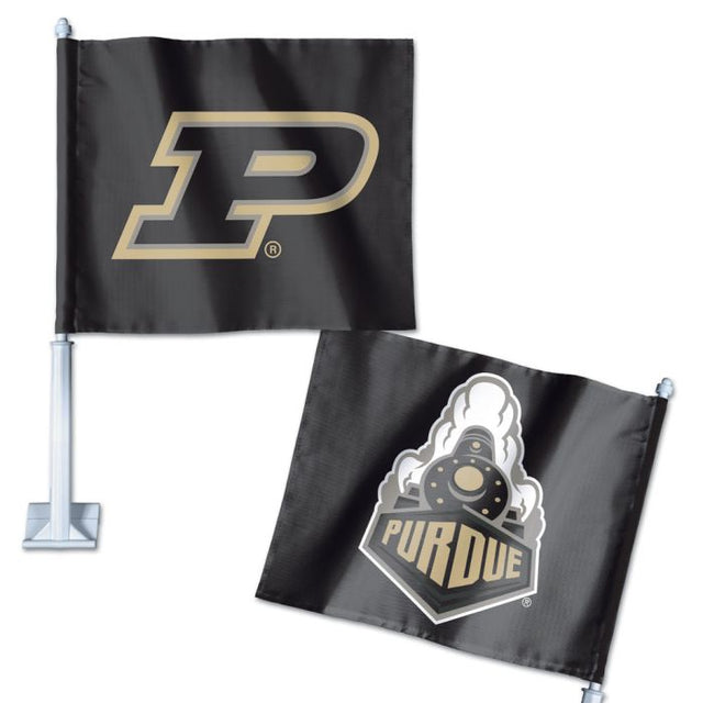 Bandera para auto de los Purdue Boilermakers de 11,75" x 14"