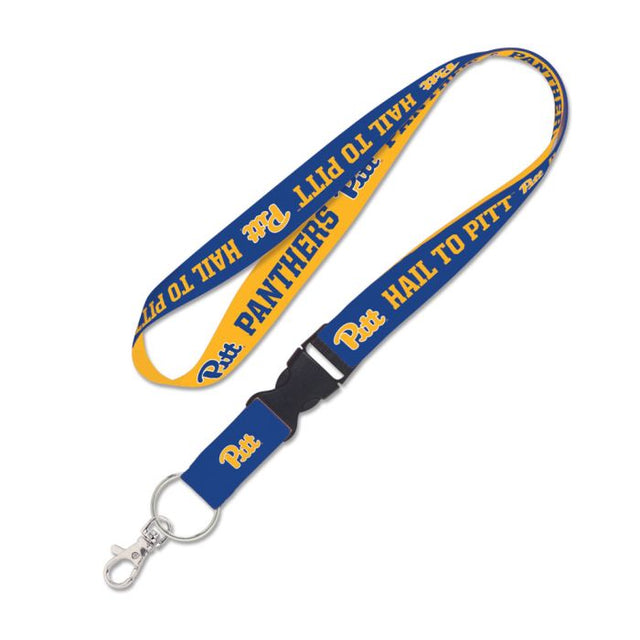 Pittsburgh Panthers Lanyard w/detachable buckle 1"