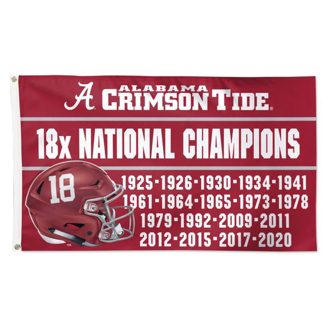 Alabama Crimson Tide Flag - Deluxe 3' X 5'