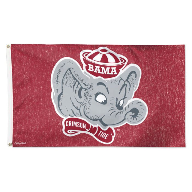 Bandera de Alabama Crimson Tide/College Vault - Deluxe 3' X 5'