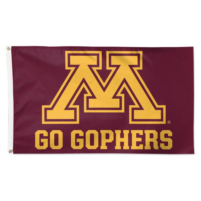 Bandera de lujo de los Minnesota Golden Gophers, 3 x 5 pies