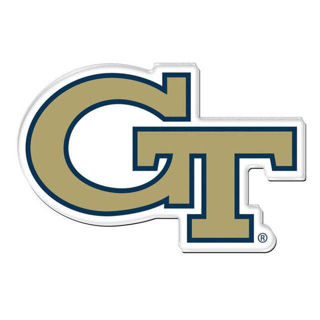 Georgia Tech Yellow Jackets Premium Acrylic Magnet Carded