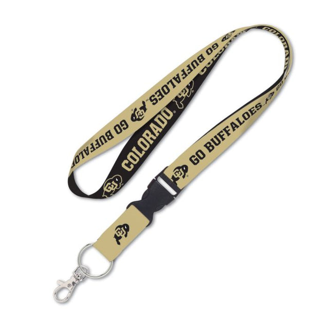 Colorado Buffaloes SLOGAN Lanyard w/detachable buckle 1"