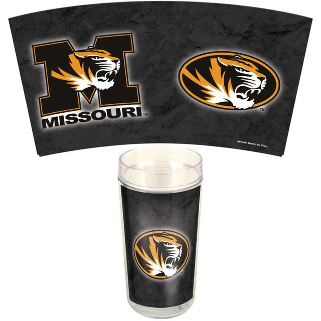 Vaso de 24 oz de los Tigres de Missouri