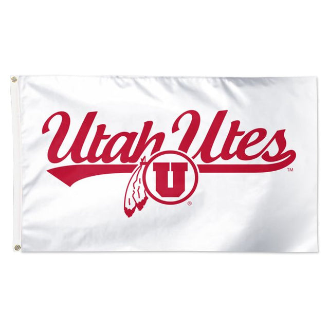 Utah Utes Secondary Flag - Deluxe 3' X 5'