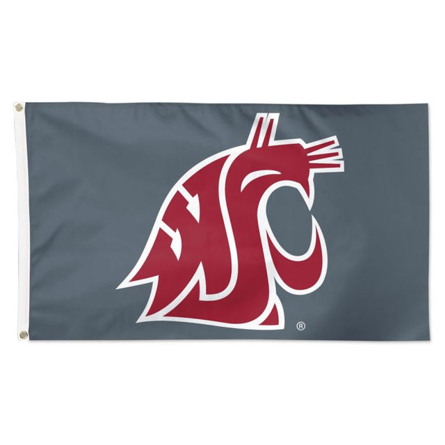 Bandera secundaria de los Washington State Cougars: Deluxe, 3' x 5'