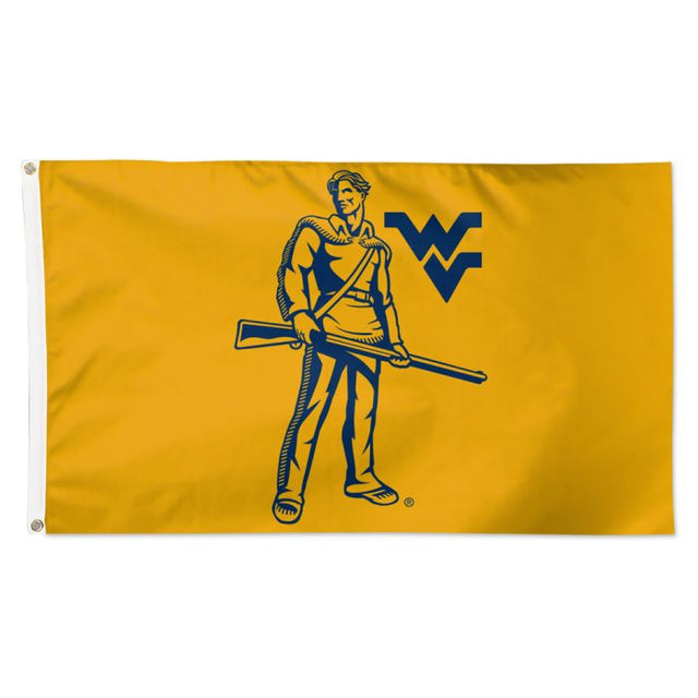 Bandera secundaria de los Mountaineers de Virginia Occidental: Deluxe, 3' x 5'