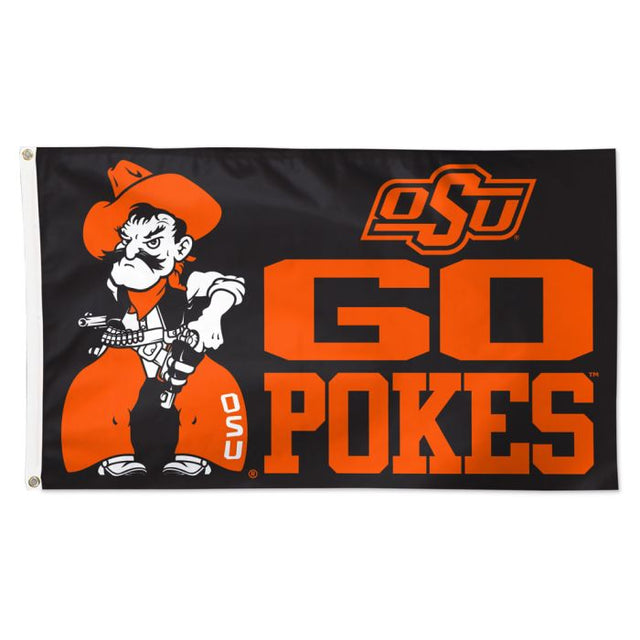 Bandera de lujo de los Oklahoma State Cowboys, de 3 x 5 pies