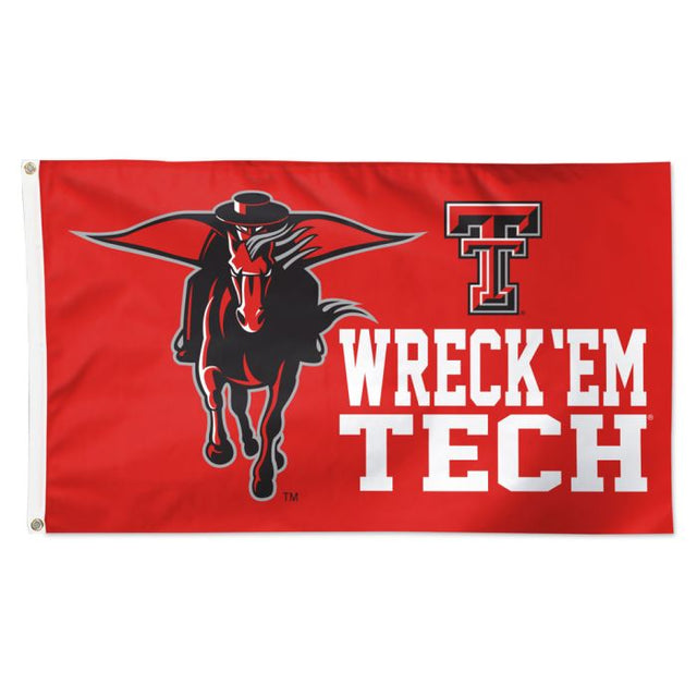 Bandera de lujo de los Texas Tech Red Raiders, 3 x 5 pies